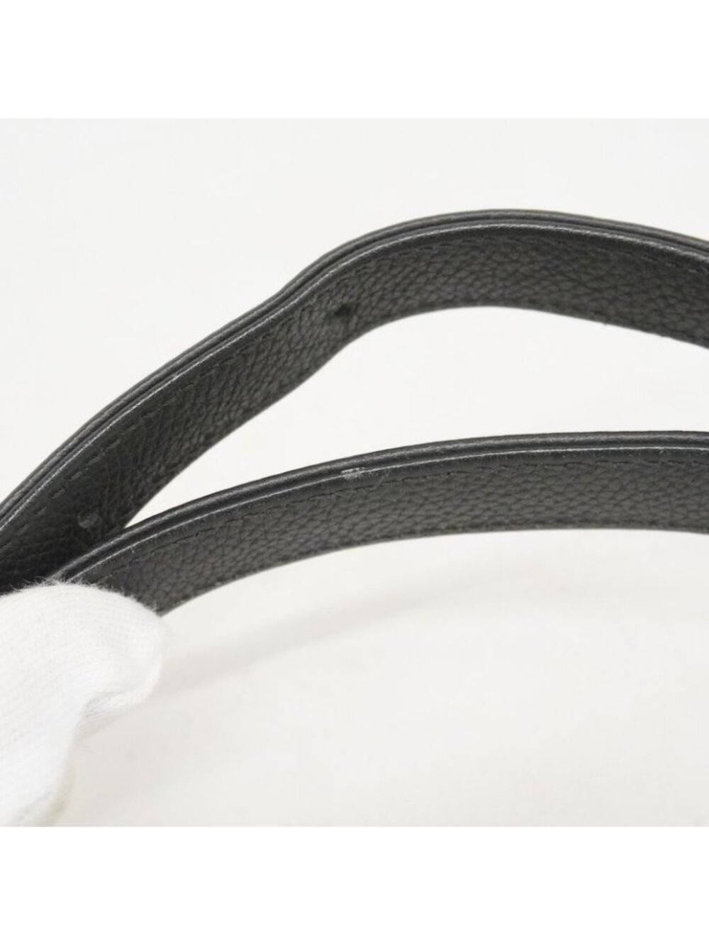 Chanel Waist Bag 2.55 Caviar Leather Black Silver - Picture 7 of 10